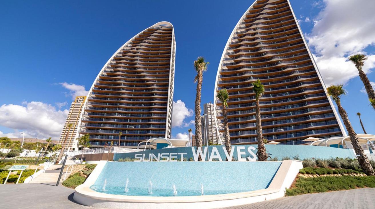 Апартаменты Sunset Waves Vistas Al Mar Бенидорм Экстерьер фото