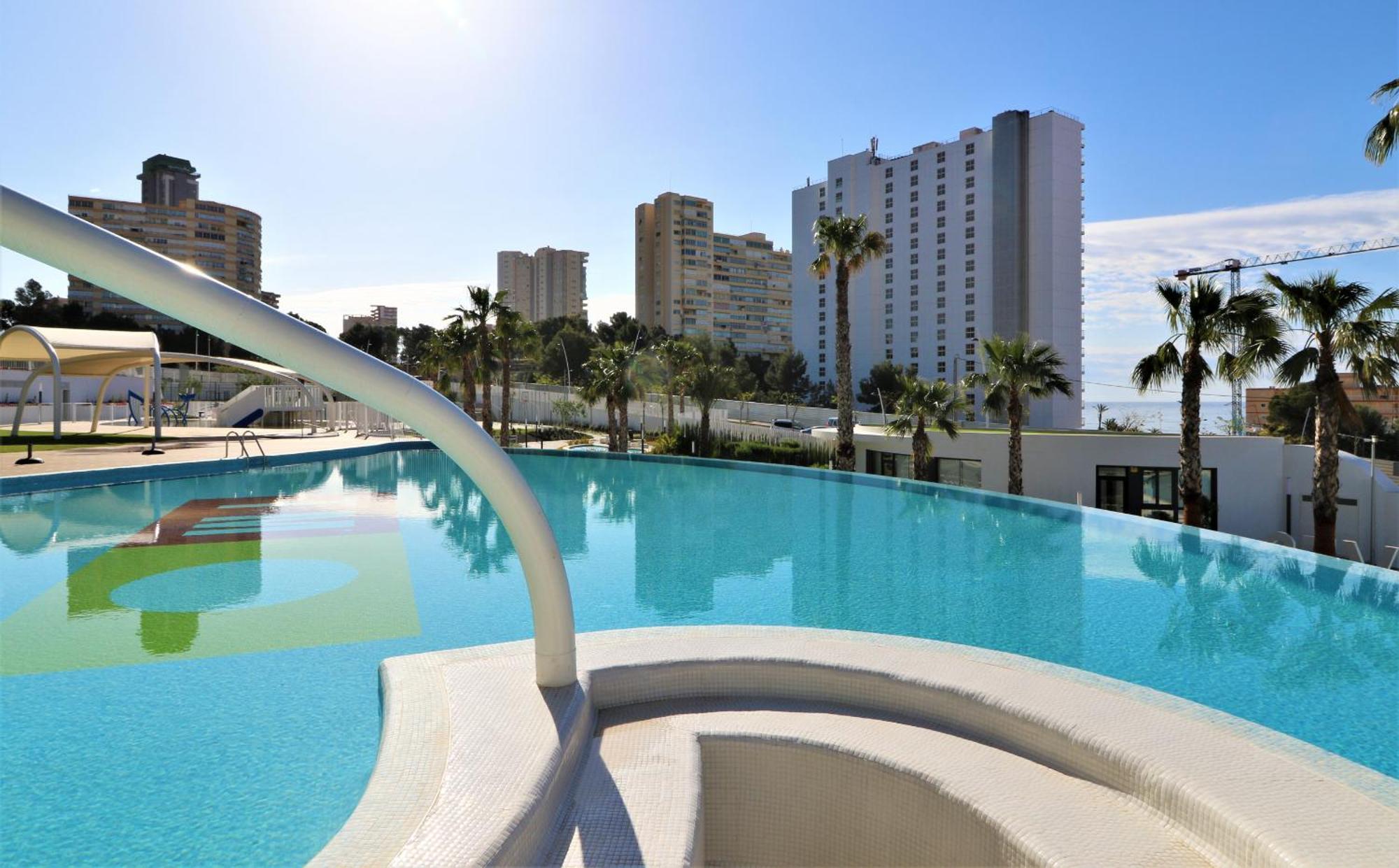 Апартаменты Sunset Waves Vistas Al Mar Бенидорм Экстерьер фото